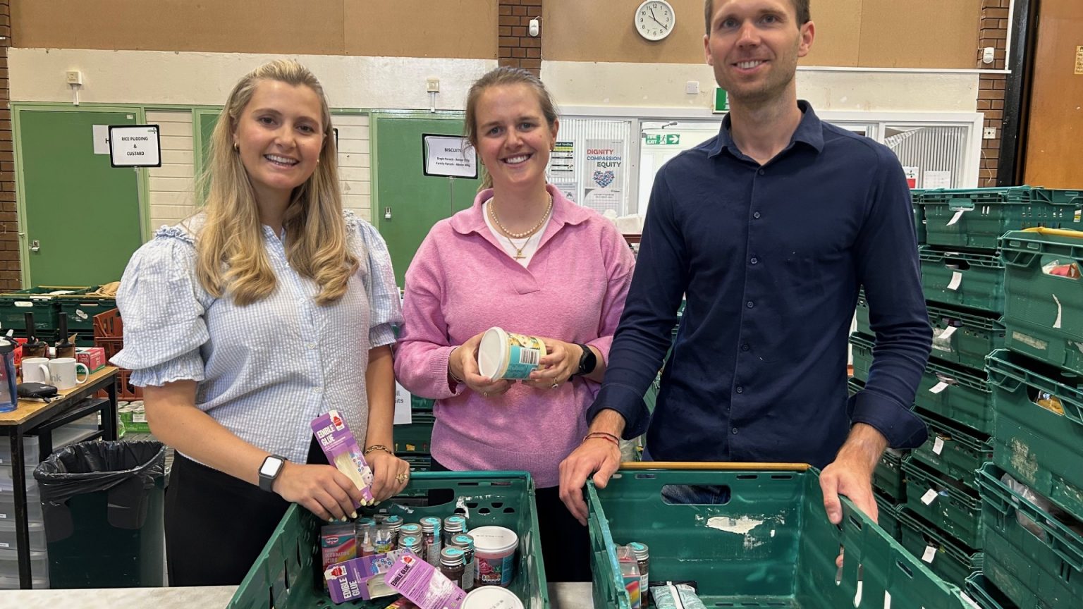Volunteering with Hackney Foodbank1
